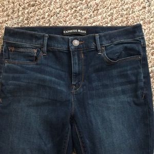 Express Mid Rise Jean Legging